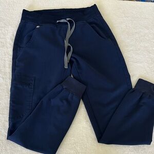 Figs Women's Navy Blue Jogger Track Pants